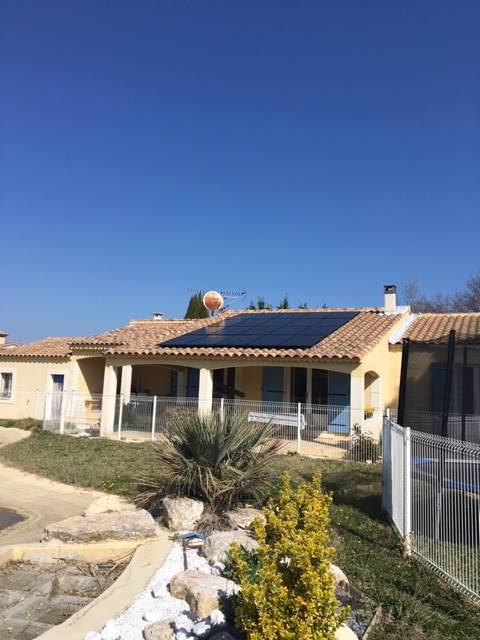 pose de panneaux solaires avec la batterie virtuelle de Mylight à Saint Cannat